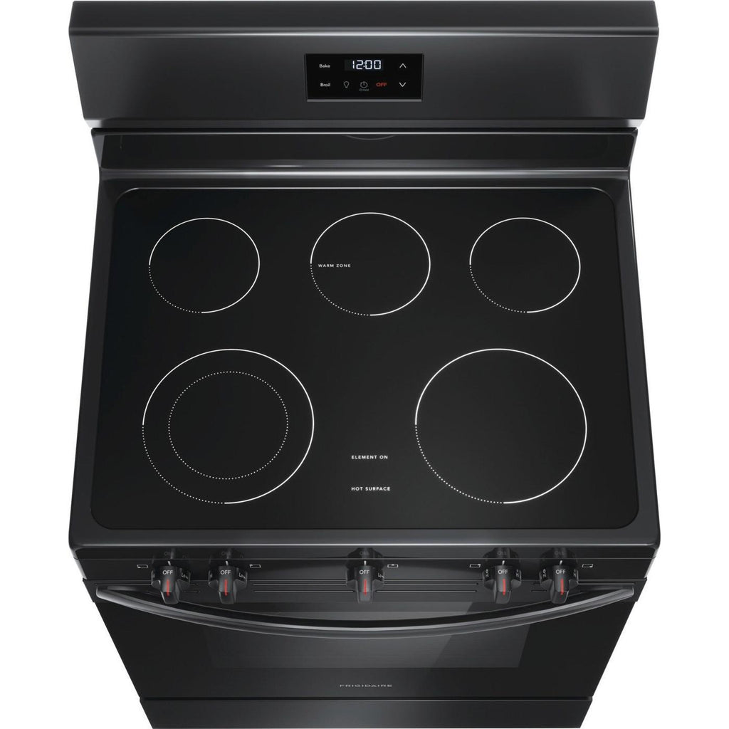  Frigidaire 30-inch Freestanding Electric Range with Even Baking Technology FCRE3052BB IMAGE 3