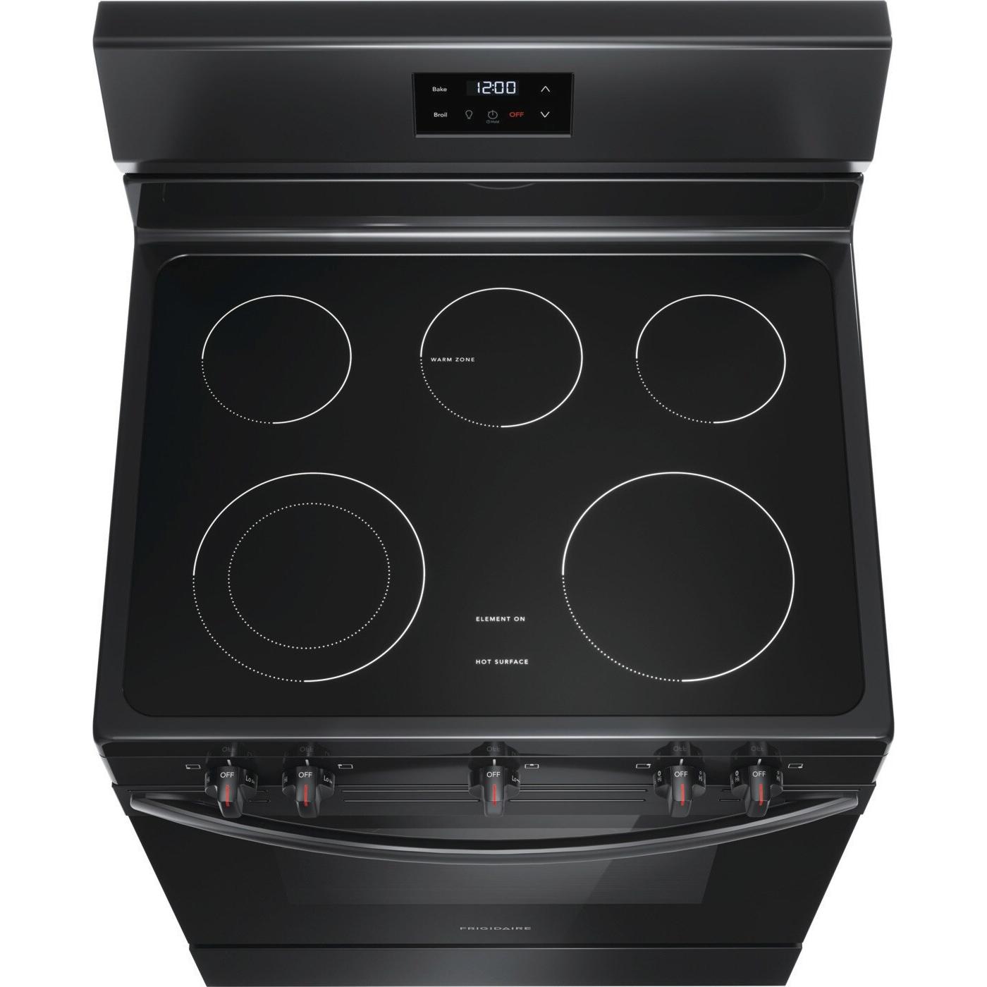  Frigidaire 30-inch Freestanding Electric Range with Even Baking Technology FCRE3052BB IMAGE 3