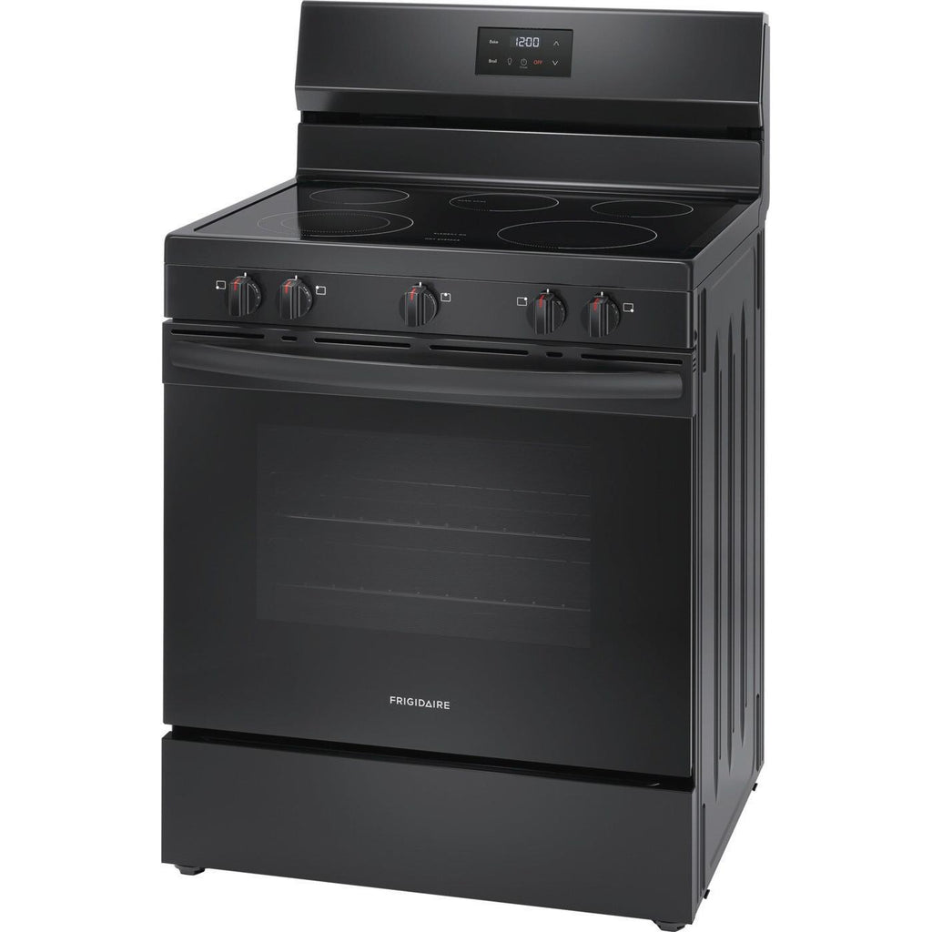  Frigidaire 30-inch Freestanding Electric Range with Even Baking Technology FCRE3052BB IMAGE 4