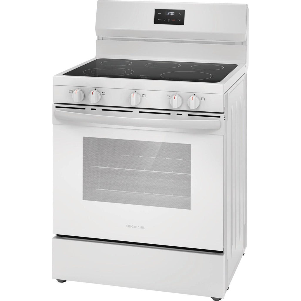  Frigidaire 30-inch Freestanding Electric Range with Even Baking Technology FCRE3052BW IMAGE 4