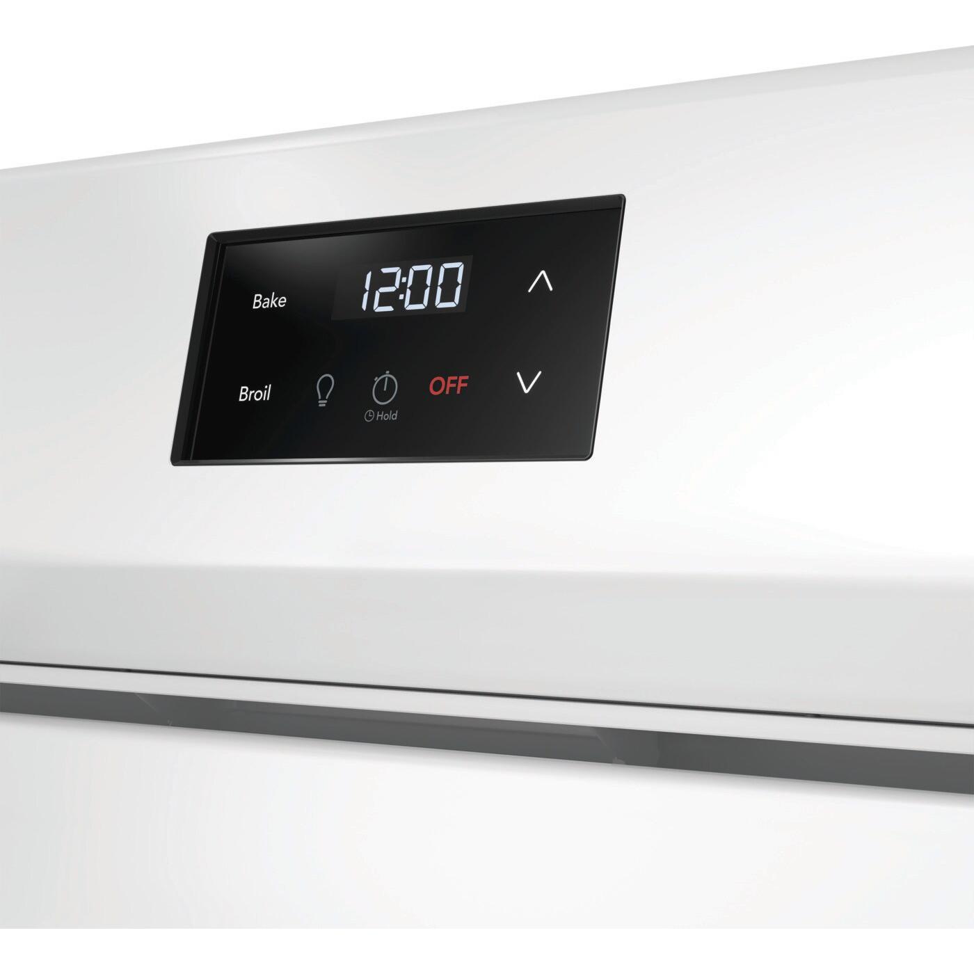  Frigidaire 30-inch Freestanding Electric Range with Even Baking Technology FCRE3052BW IMAGE 6