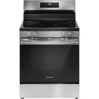  Frigidaire 30-inch Freestanding Electric Range with EvenTemp™ FCRE3062AS IMAGE 1