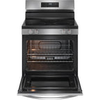  Frigidaire 30-inch Freestanding Electric Range with EvenTemp™ FCRE3062AS IMAGE 2