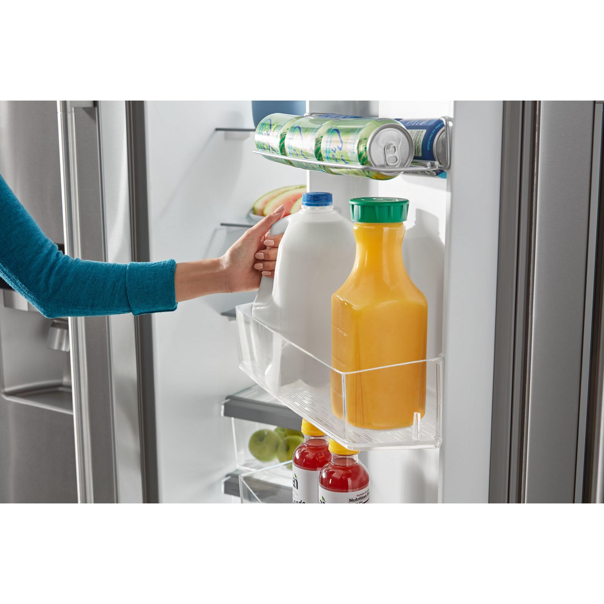 Maytag 36 in. 25 cu. ft.  Side-by-Side Refrigerator MRSF4036PB IMAGE 5