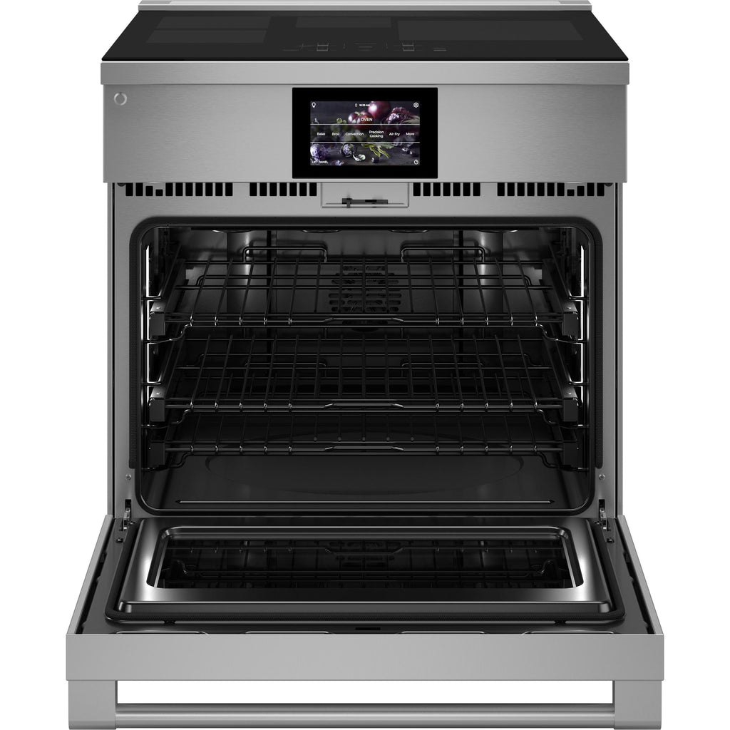  Monogram 30-inch Freestanding Induction Range with Wi-Fi Built-in ZHP304ETVSS IMAGE 3