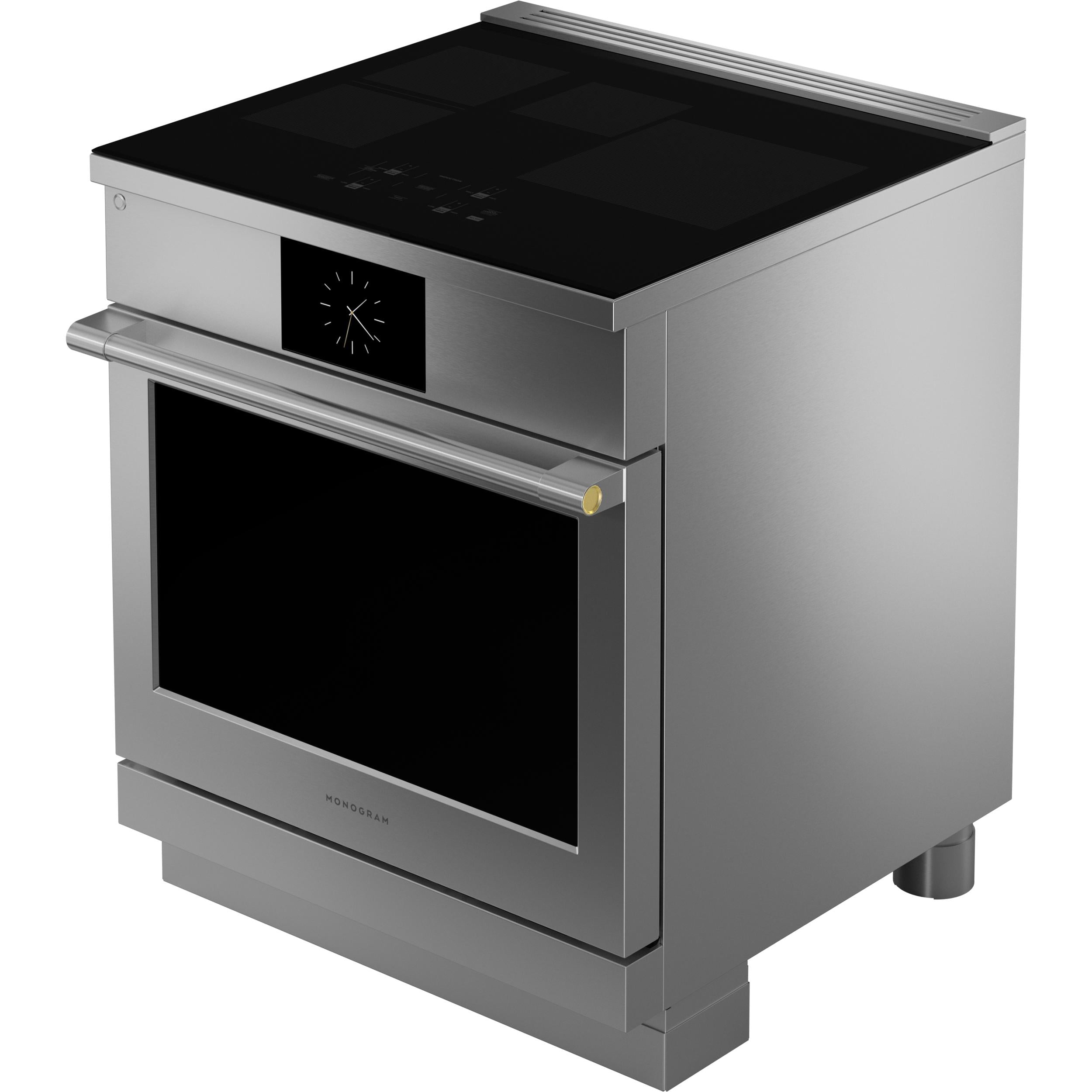  Monogram 30-inch Freestanding Induction Range with Wi-Fi Built-in ZHP304ETVSS IMAGE 4