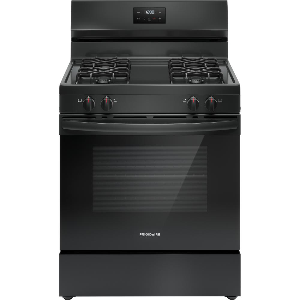  Frigidaire 30-inch Freestanding Gas Range FCRG3051BB IMAGE 1