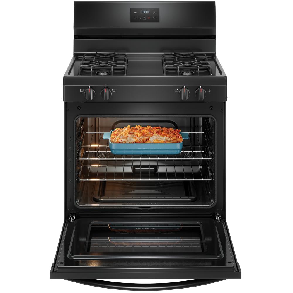  Frigidaire 30-inch Freestanding Gas Range FCRG3051BB IMAGE 2