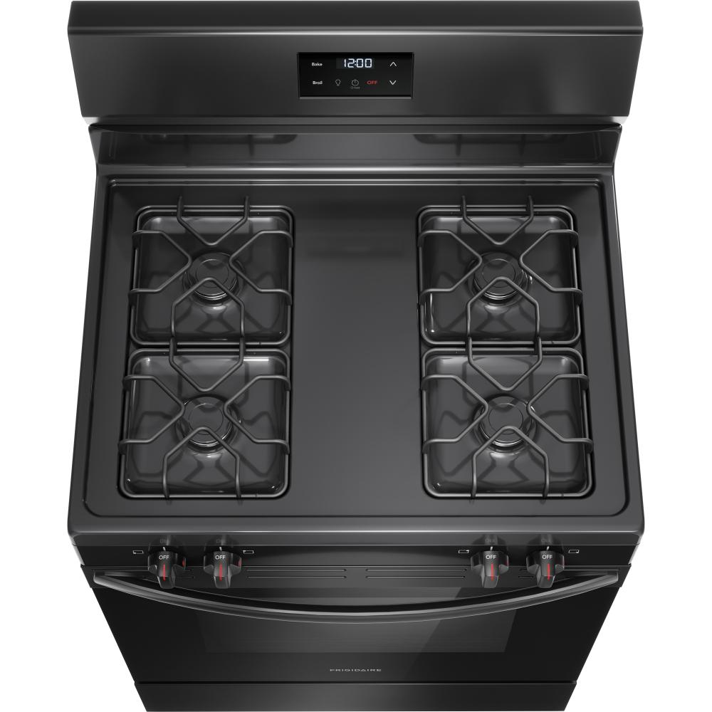  Frigidaire 30-inch Freestanding Gas Range FCRG3051BB IMAGE 5