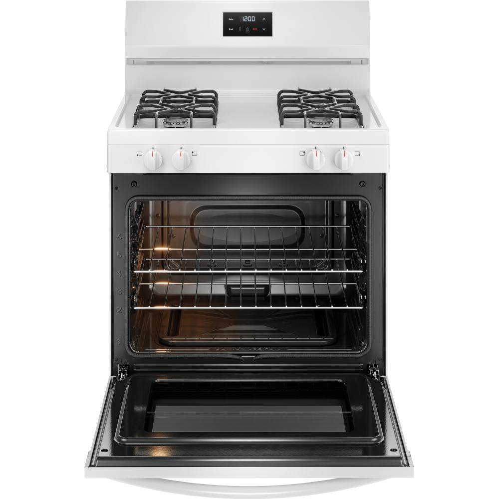  Frigidaire 30-inch Freestanding Gas Range FCRG3051BW IMAGE 3