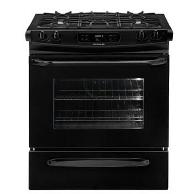  Frigidaire 30-inch Slide-In Gas Range FFGS3025LB IMAGE 1