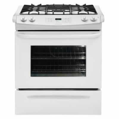  Frigidaire 30-inch Slide-In Gas Range FFGS3025LW IMAGE 1