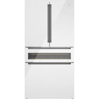  Bosch 36-inch, 20.5 cu.ft. Counter Depth French 4-Door Refrigerator with FlexBar™ B36CL81ENW IMAGE 1
