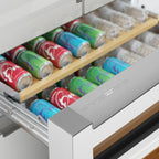  Bosch 36-inch, 20.5 cu.ft. Counter Depth French 4-Door Refrigerator with FlexBar™ B36CL81ENW IMAGE 6