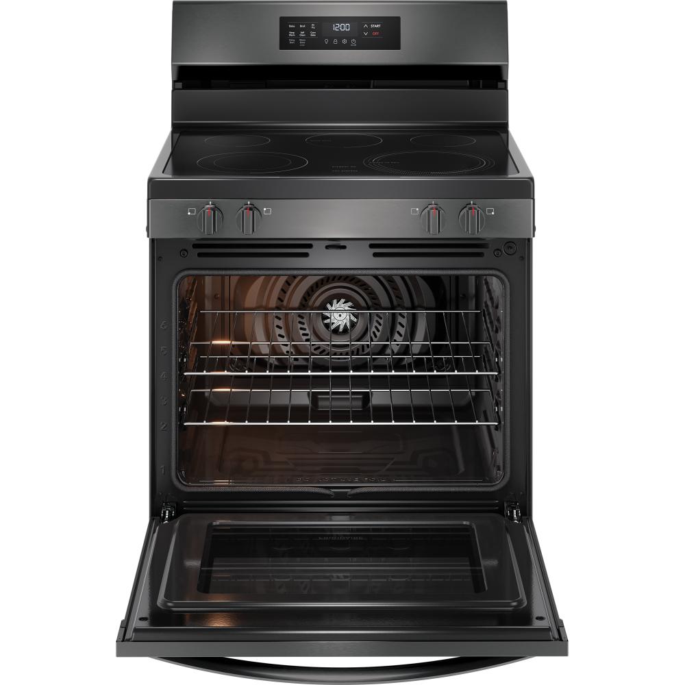  Frigidaire 30-inch Freestanding Electric Range with EvenTemp™ FCRE3083AD IMAGE 3