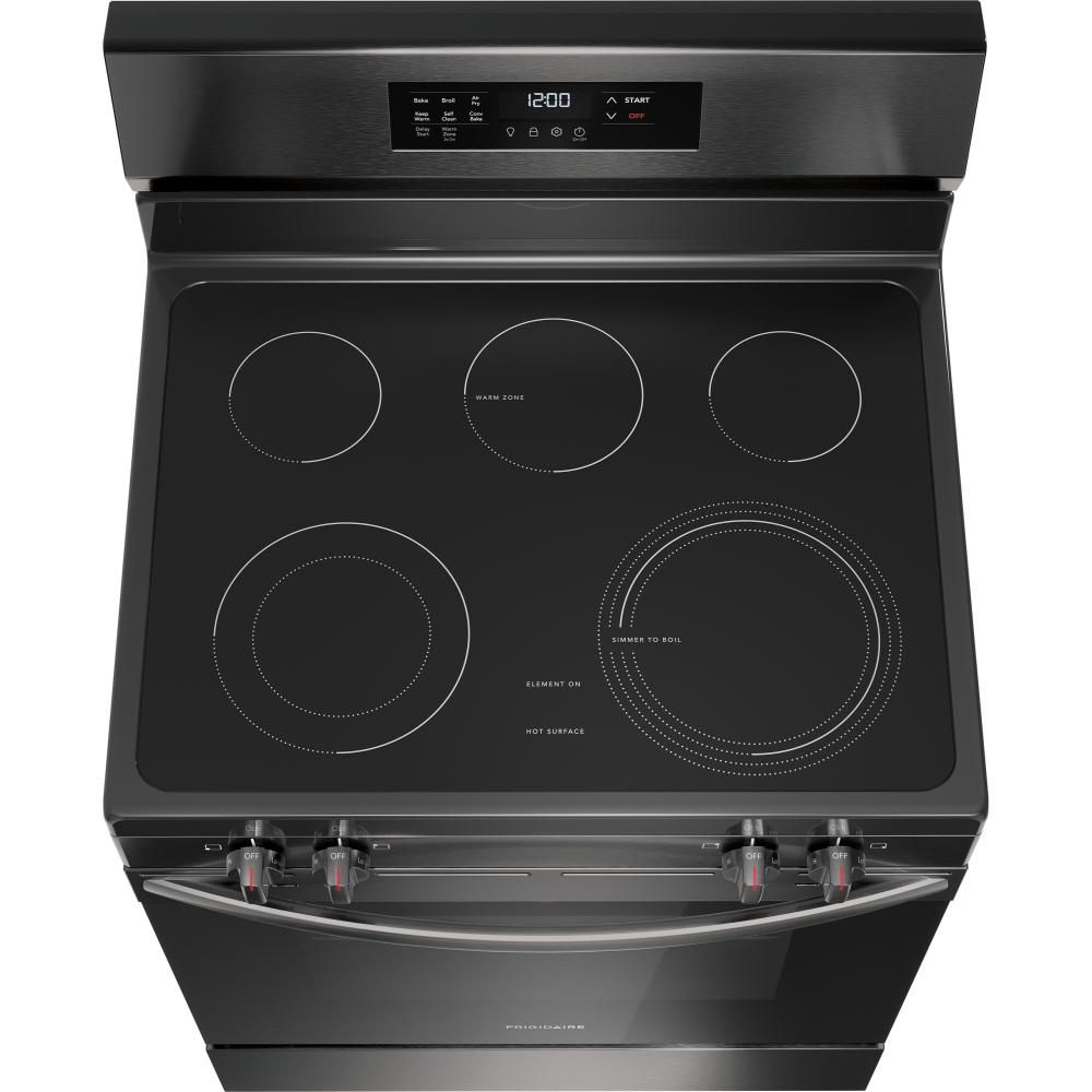  Frigidaire 30-inch Freestanding Electric Range with EvenTemp™ FCRE3083AD IMAGE 4