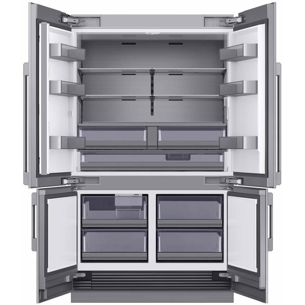 Dacor 48-inch, 27.7 cu.ft. Built-in French 4-Door Refrigerator with 3DLighting™ DRF485300AP/DA IMAGE 2