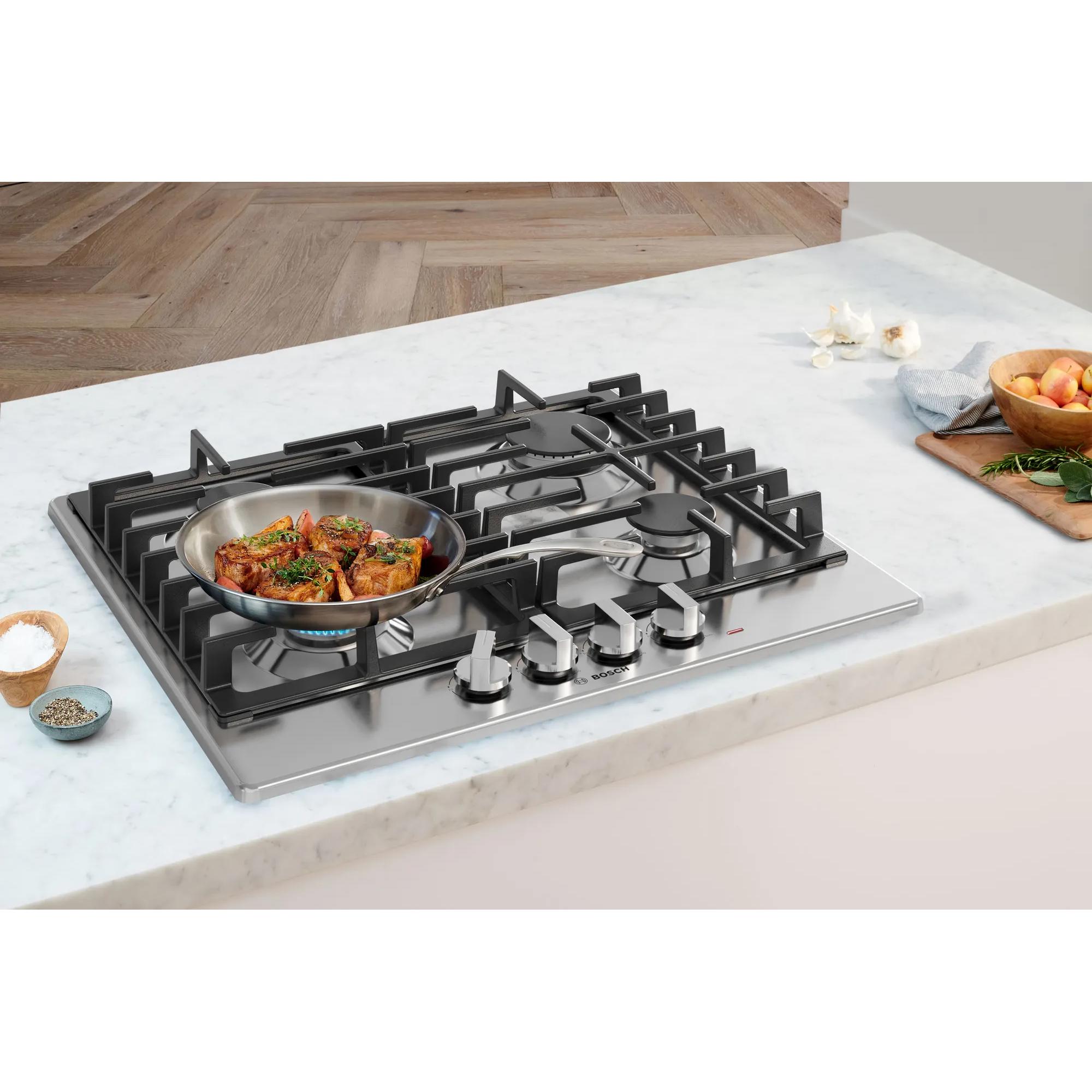  Bosch 22-inch Built-in Gas Cooktop NGM5453UC IMAGE 14