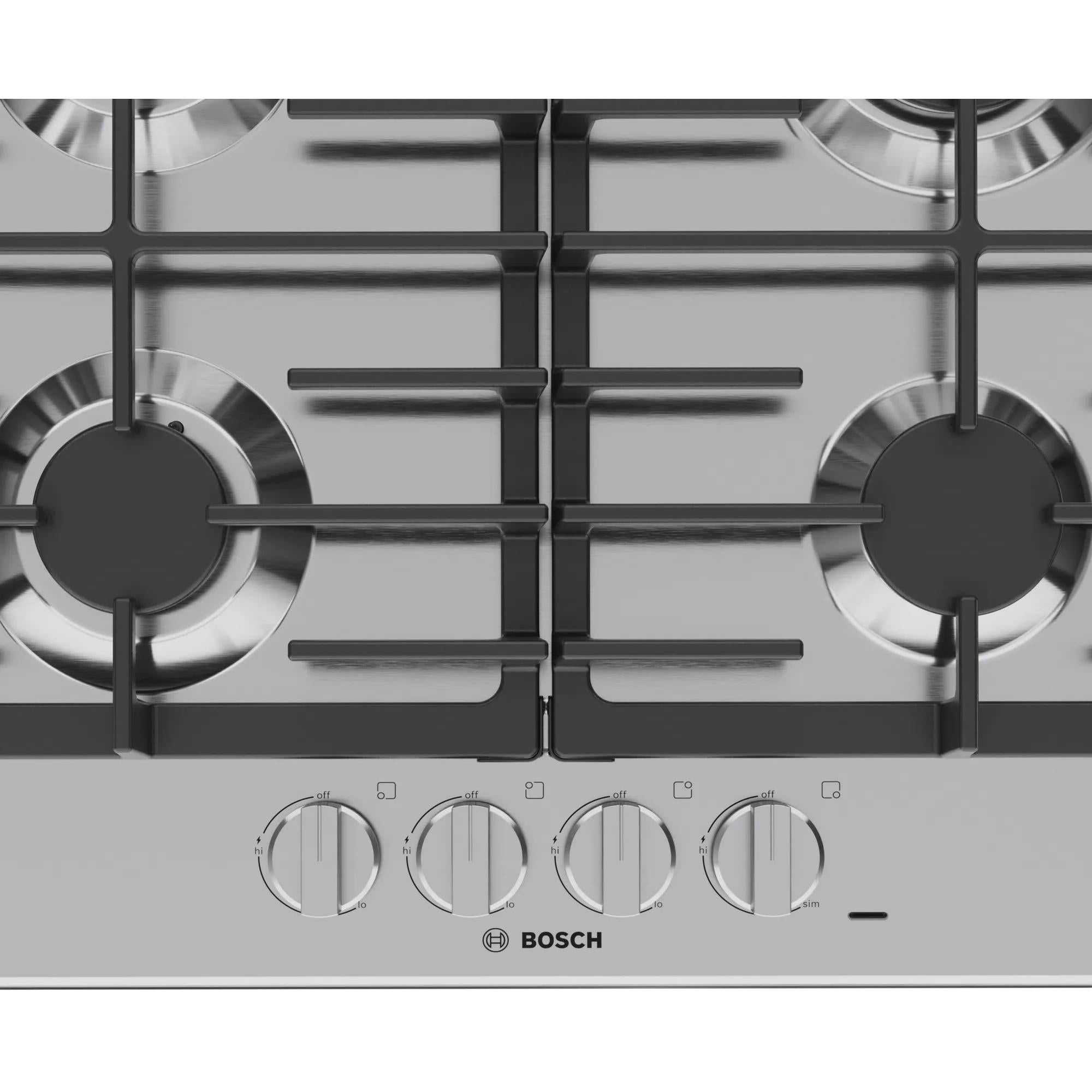  Bosch 22-inch Built-in Gas Cooktop NGM5453UC IMAGE 6