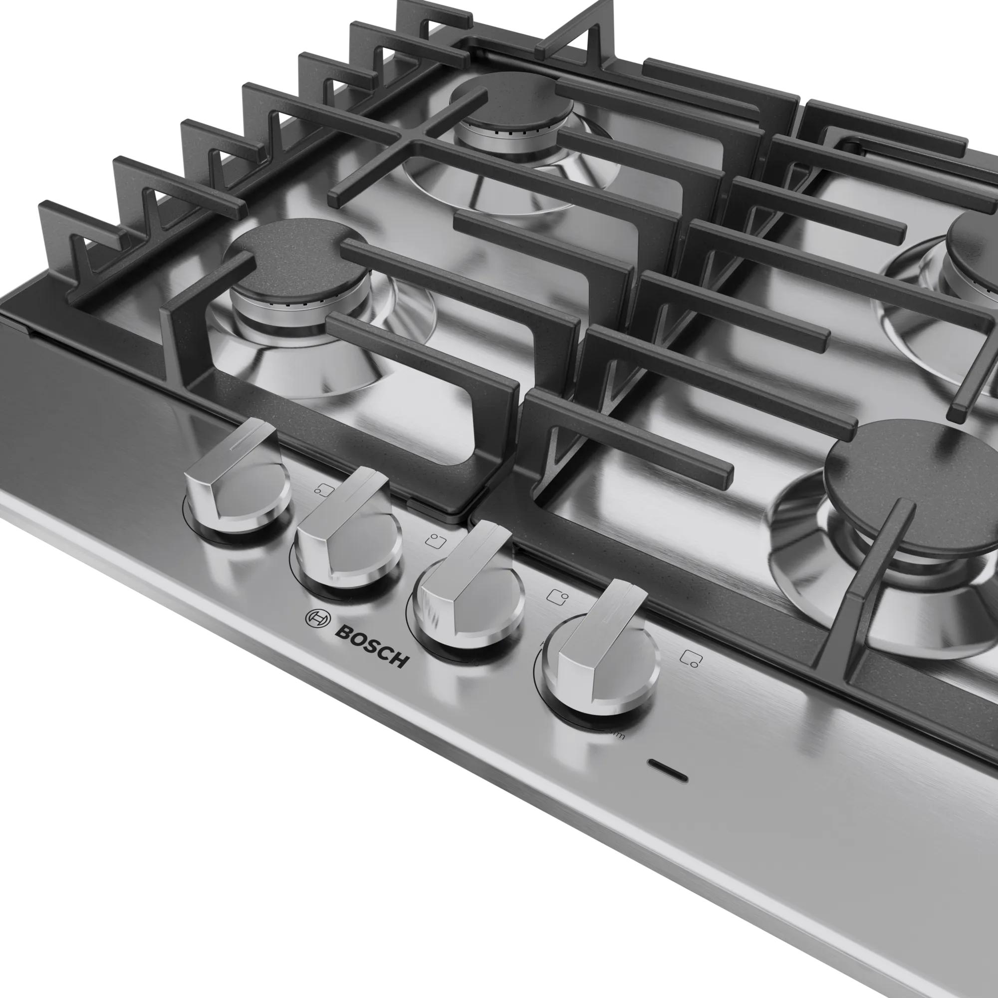  Bosch 22-inch Built-in Gas Cooktop NGM5453UC IMAGE 9