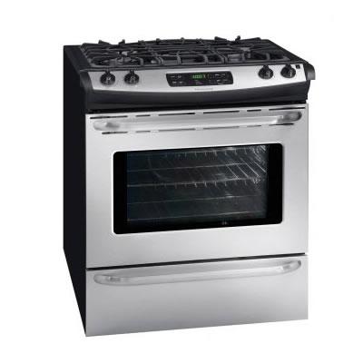  Frigidaire 30-inch Slide-In Gas Range FFGS3025LS IMAGE 1