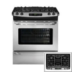  Frigidaire 30-inch Slide-In Gas Range FFGS3025LS IMAGE 2