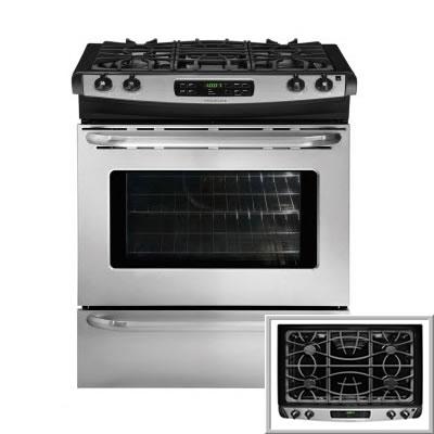  Frigidaire 30-inch Slide-In Gas Range FFGS3025LS IMAGE 2