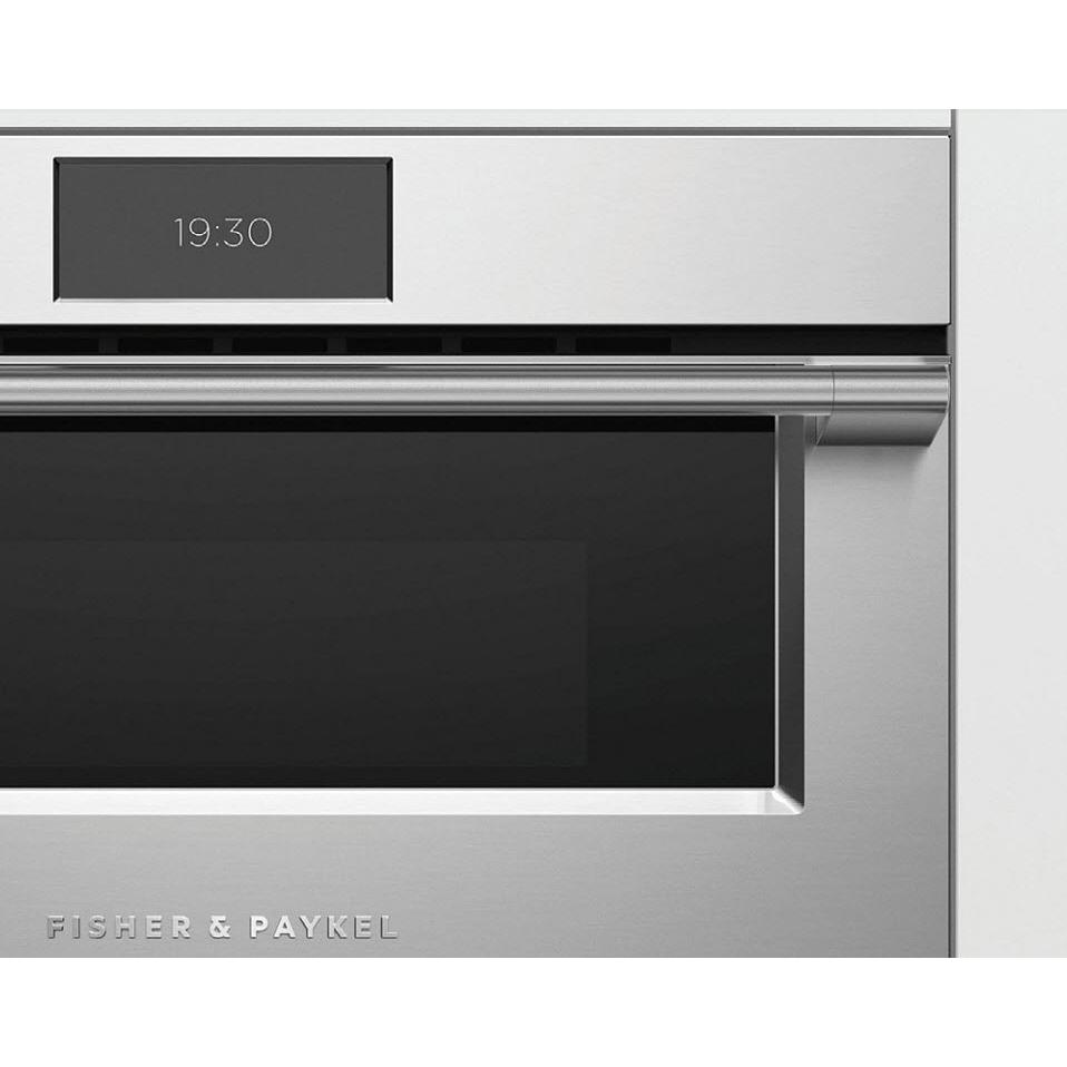  Fisher & Paykel 30-inch, 1.9 cu. ft. Built-in Combination Steam Oven with 23 Functions OS30NPTX1 IMAGE 3