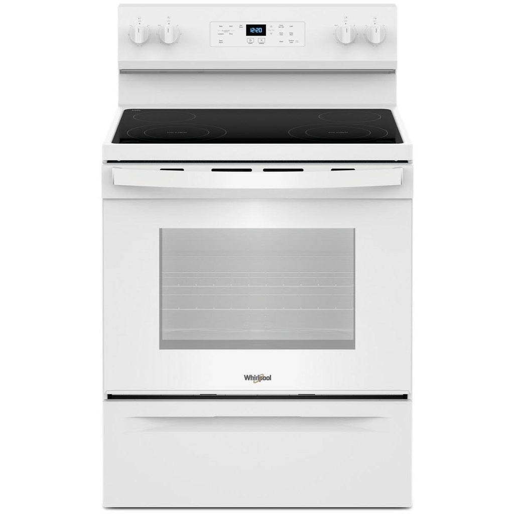  Whirlpool 30-inch Freestanding Electric Range YWFES3530RW IMAGE 1