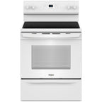  Whirlpool 30-inch Freestanding Electric Range YWFES3530RW IMAGE 1