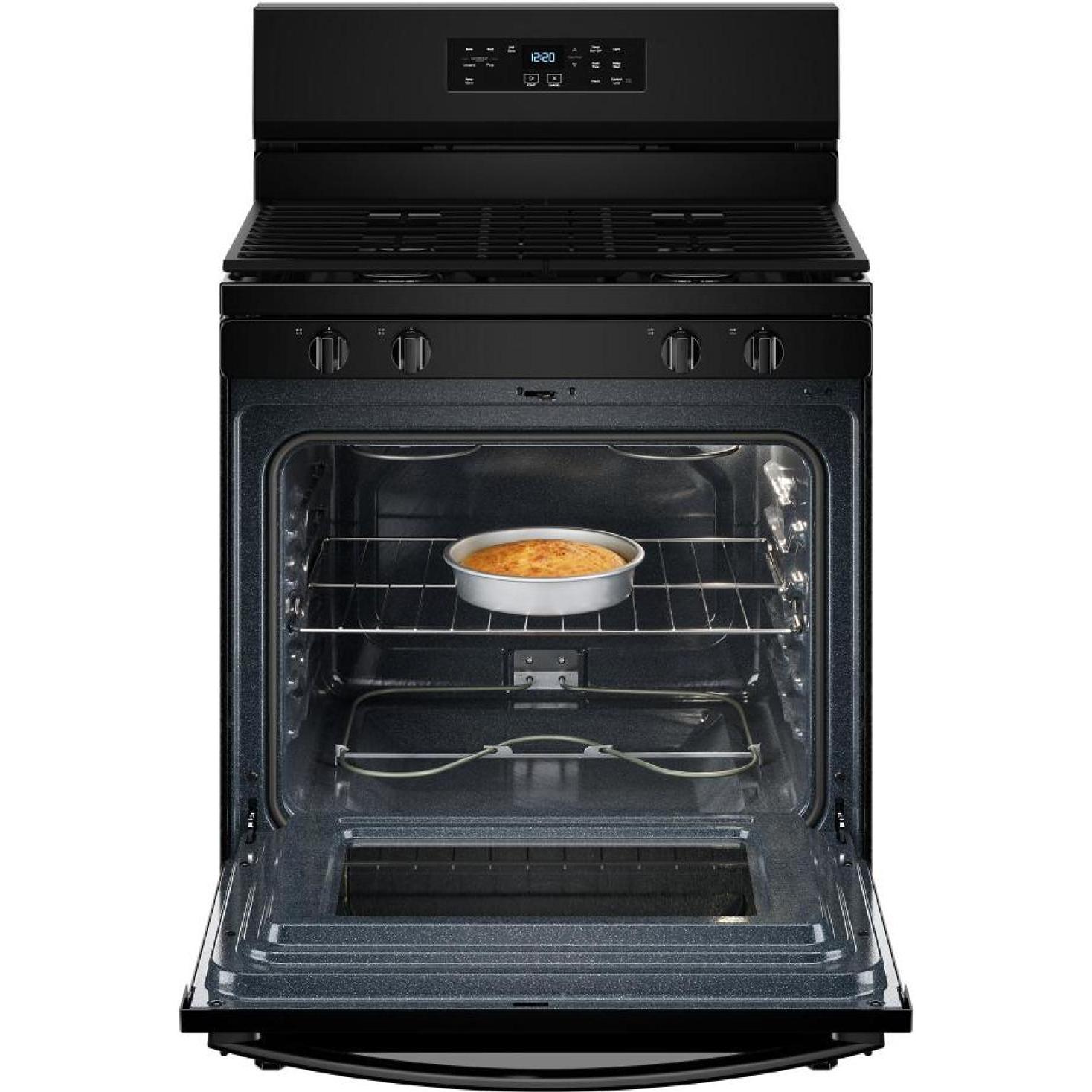  Whirlpool 30-inch Freestanding Gas Range WFGS3530RB IMAGE 3