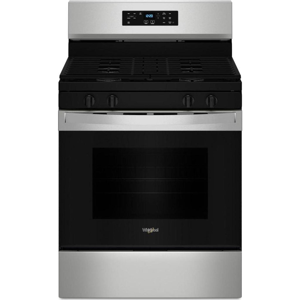  Whirlpool 30-inch Freestanding Gas Range WFGS3530RS IMAGE 1