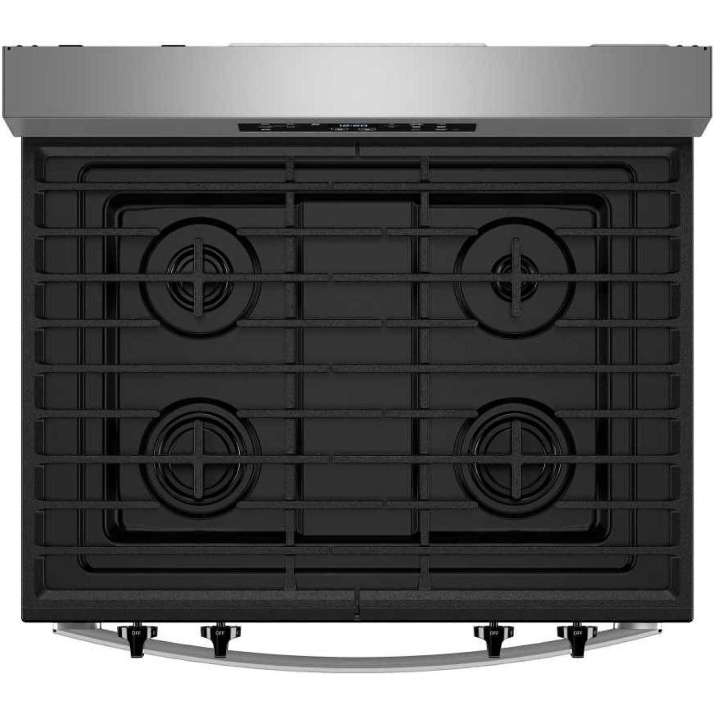  Whirlpool 30-inch Freestanding Gas Range WFGS3530RS IMAGE 4