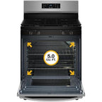  Whirlpool 30-inch Freestanding Gas Range WFGS3530RW IMAGE 11