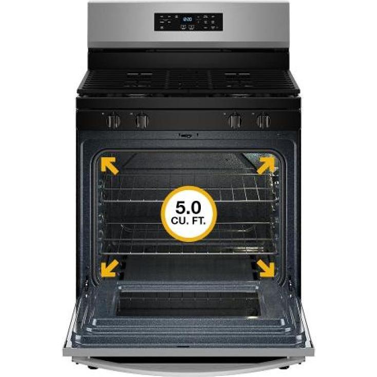  Whirlpool 30-inch Freestanding Gas Range WFGS3530RW IMAGE 11