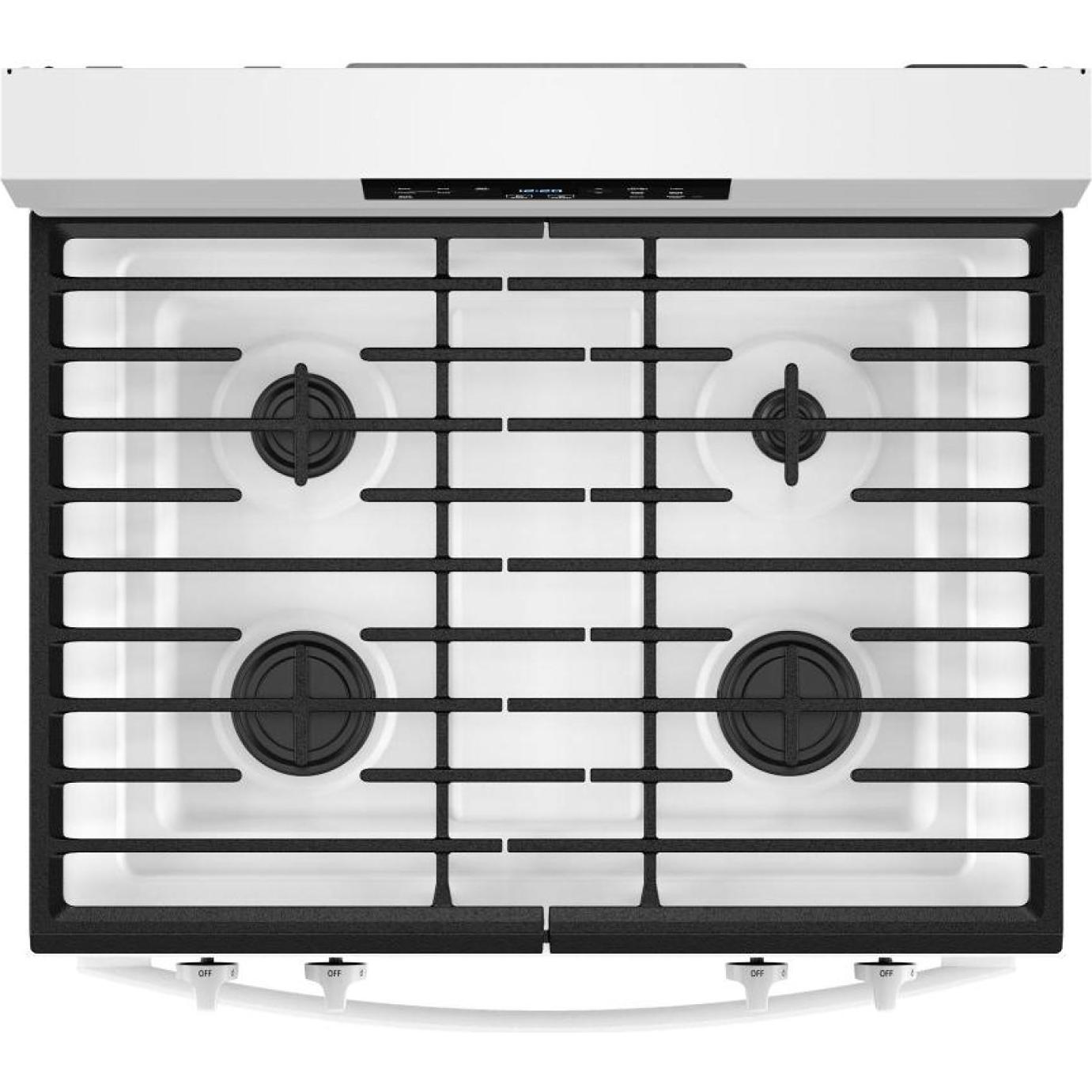  Whirlpool 30-inch Freestanding Gas Range WFGS3530RW IMAGE 4