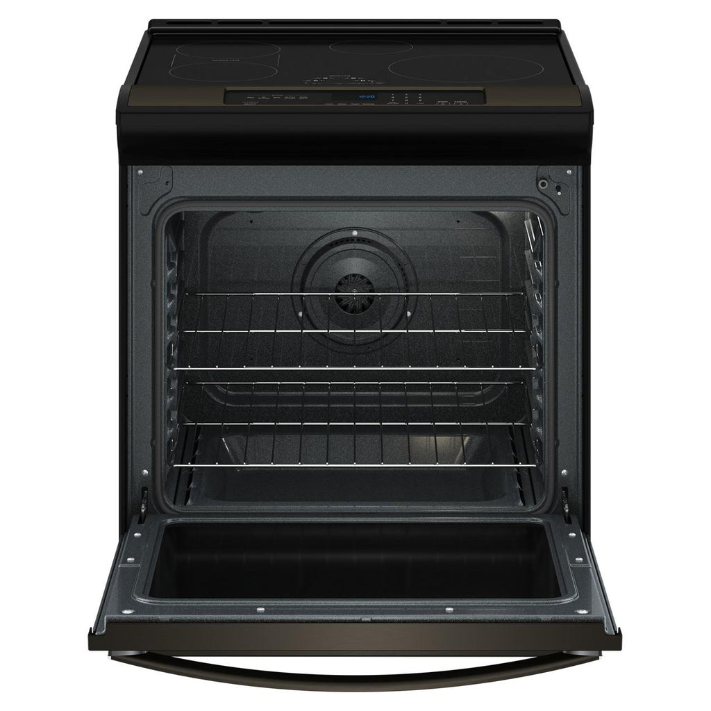  Whirlpool 30-inch Freestanding Induction Range with Convection Technology WSIS5030RV IMAGE 2