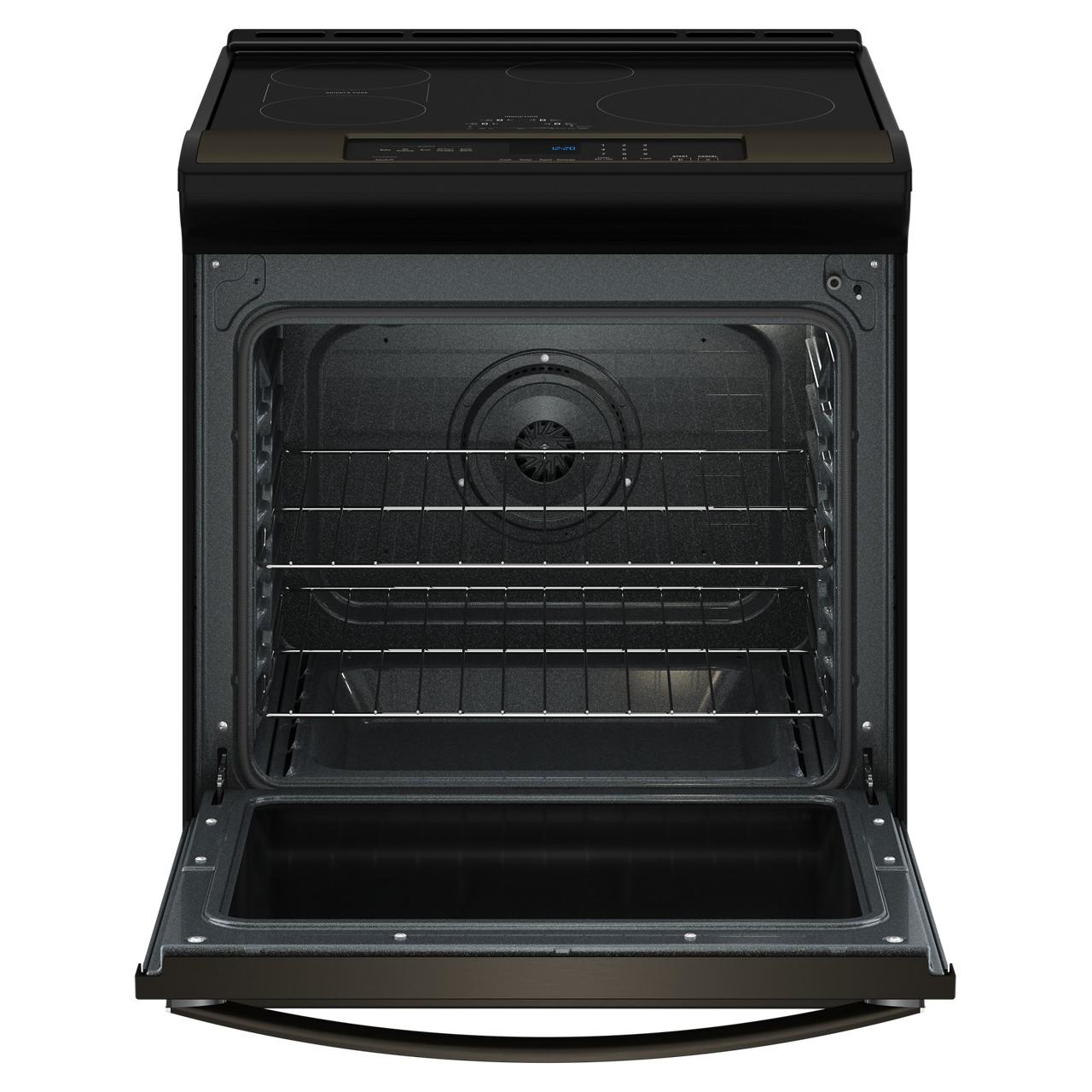  Whirlpool 30-inch Freestanding Induction Range with Convection Technology WSIS5030RV IMAGE 2