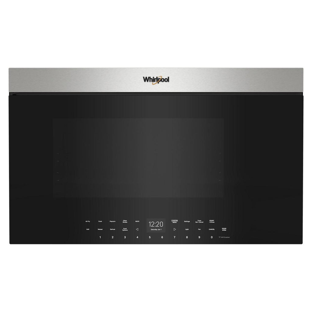  Whirlpool 30-inch, 1.1 cu. ft. Over-the-Range Microwave Oven with Air Fry Technology YWMMF7330RZ IMAGE 1
