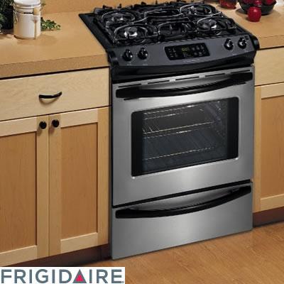  Frigidaire 30-inch Slide-In Gas Range FGS365EC IMAGE 3