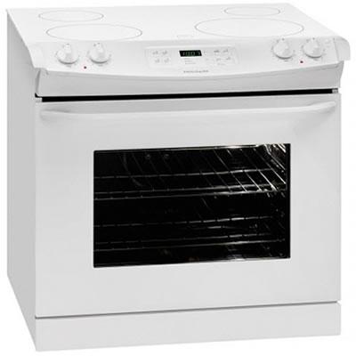  Frigidaire 30-inch Drop-In Electric Range FFED3025LW IMAGE 1