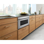  Sharp 24-inch, 1.2 cu. ft. Built-in Microwave Oven with Wi-Fi SMD2479KSC IMAGE 6