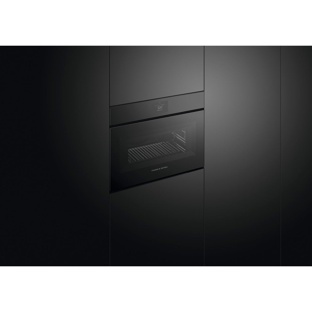 Fisher & Paykel 24-inch Built-in Speed Oven with Convection Technology OM24NMTNB1 IMAGE 3
