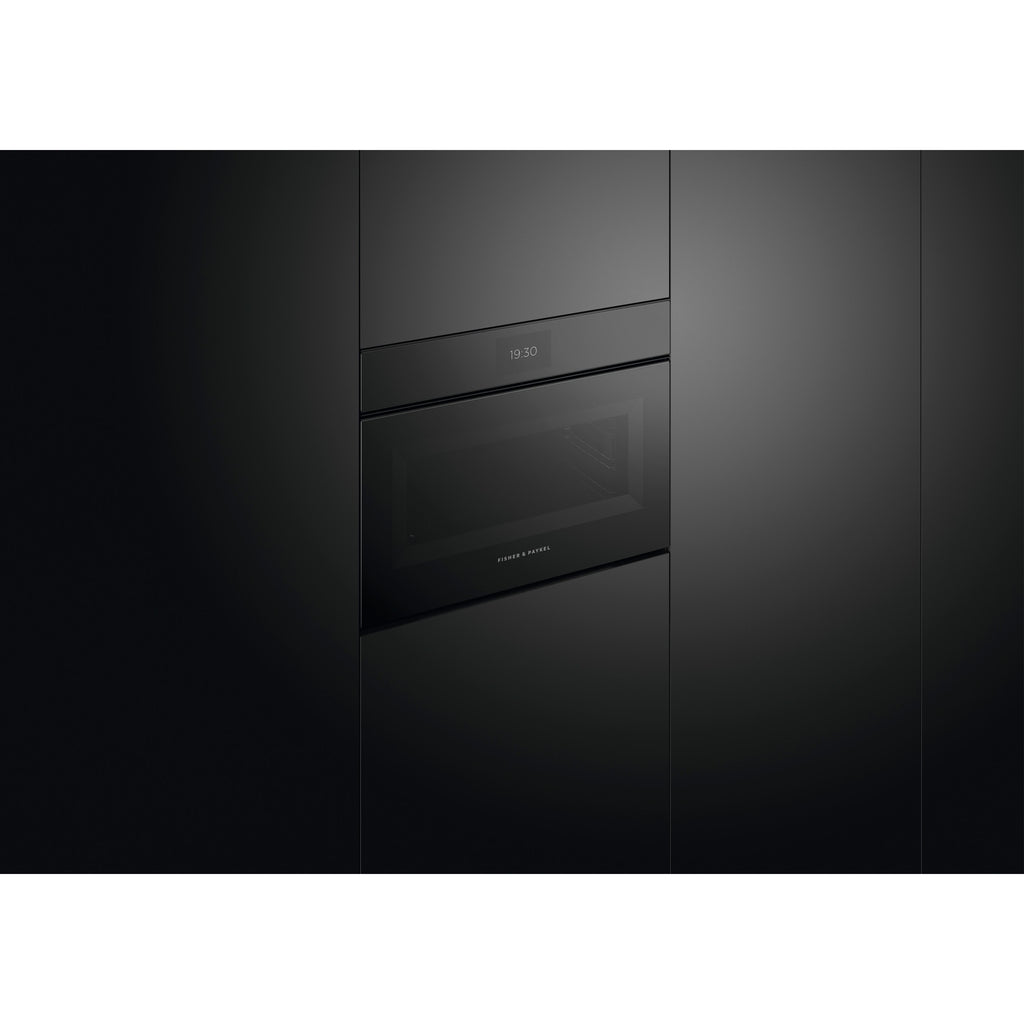  Fisher & Paykel 24-inch Built-in Speed Oven with Convection Technology OM24NMTNB1 IMAGE 4