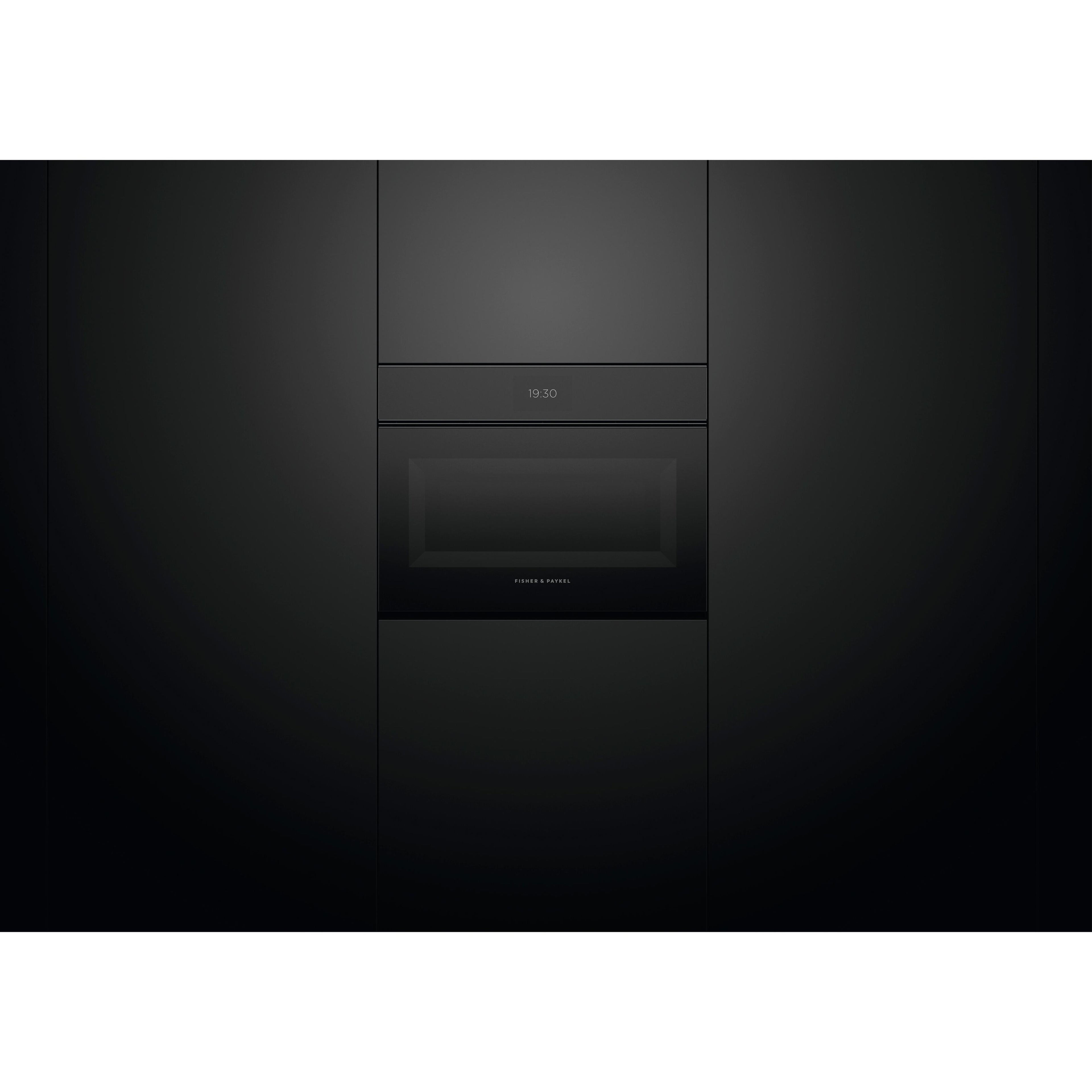  Fisher & Paykel 24-inch Built-in Speed Oven with Convection Technology OM24NMTNB1 IMAGE 6
