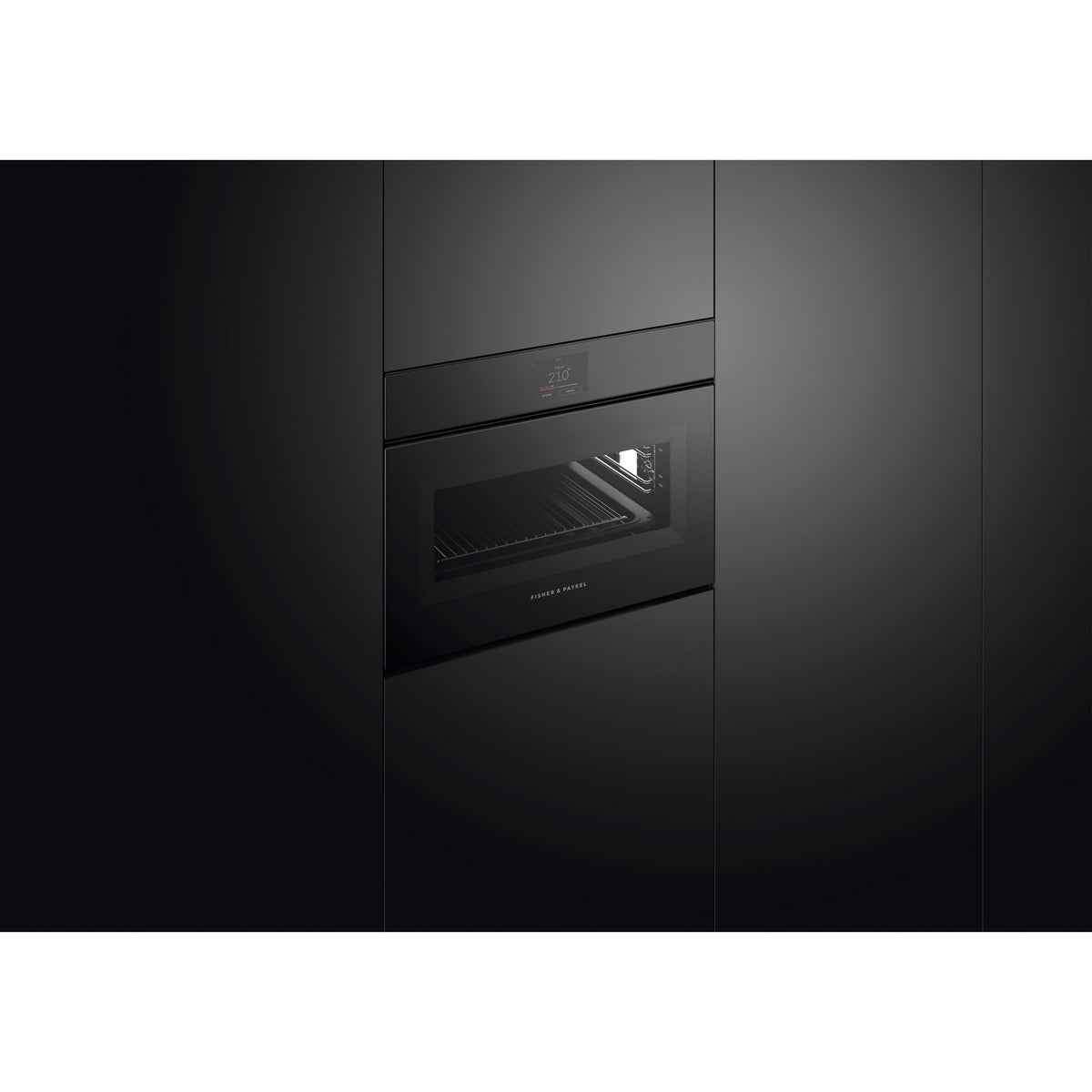  Fisher & Paykel 24-inch Built-in Single Wall Oven with Convection Technology OS24NMTNB1 IMAGE 3