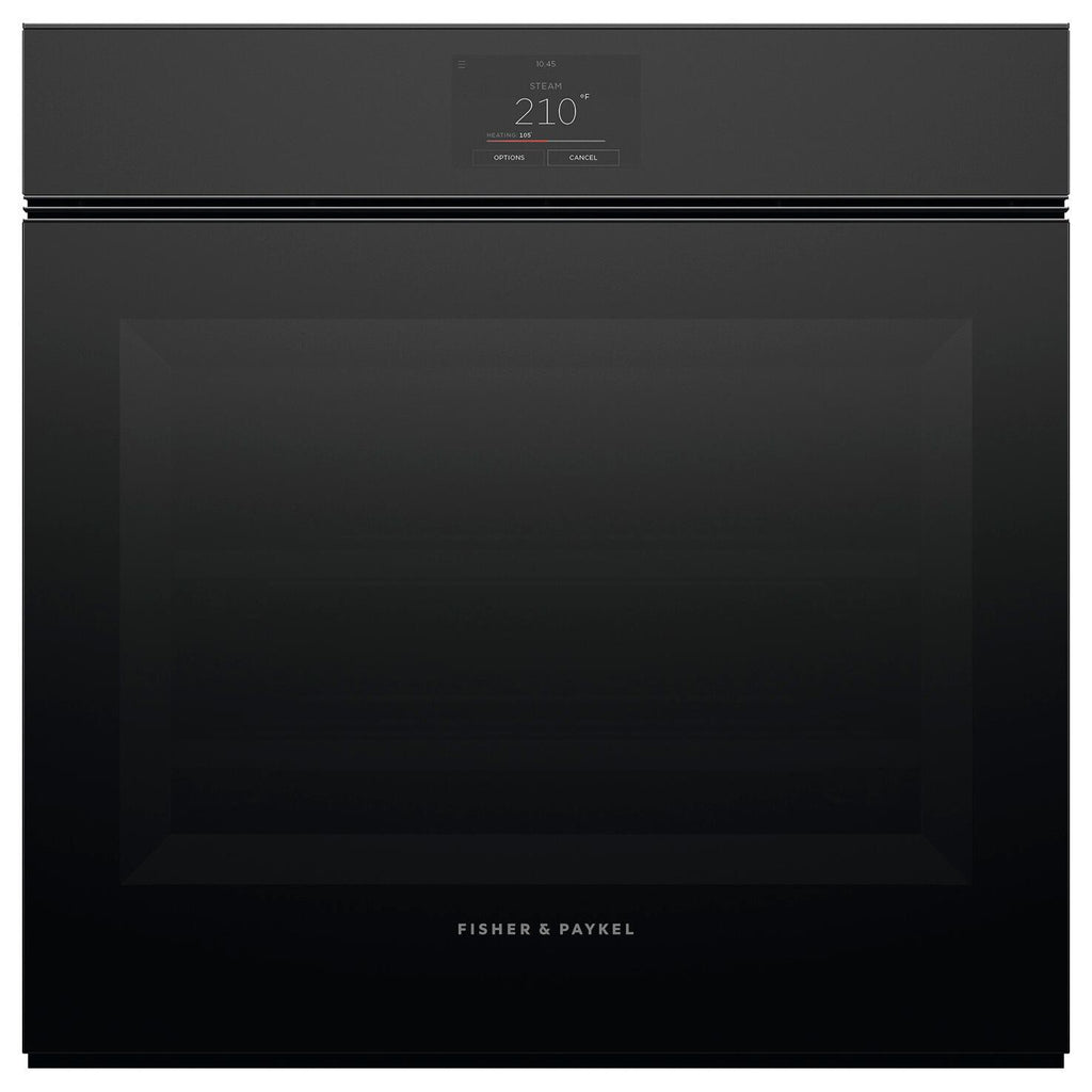  Fisher & Paykel 24-inch Built-in Steam Wall Oven with Convection Technology OS24SMTNB1 IMAGE 1