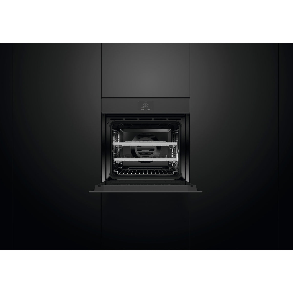  Fisher & Paykel 24-inch Built-in Steam Wall Oven with Convection Technology OS24SMTNB1 IMAGE 4