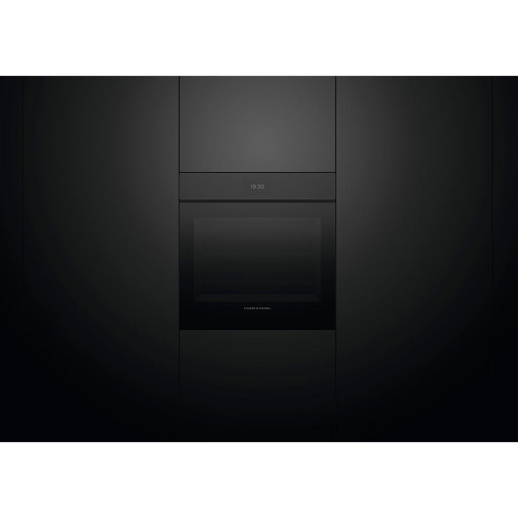  Fisher & Paykel 24-inch Built-in Steam Wall Oven with Convection Technology OS24SMTNB1 IMAGE 5