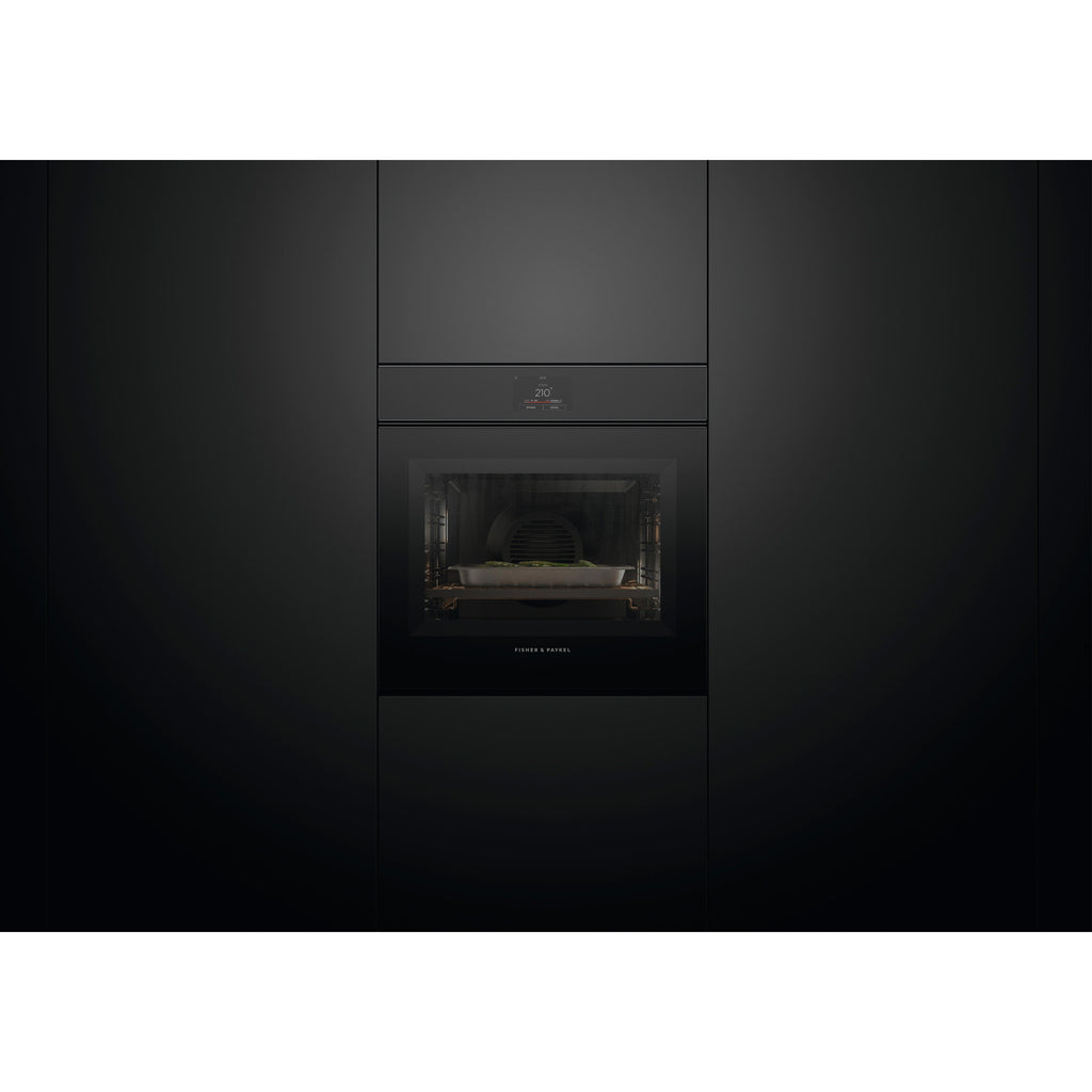  Fisher & Paykel 24-inch Built-in Steam Wall Oven with Convection Technology OS24SMTNB1 IMAGE 7